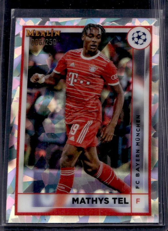 2022 Topps Merlin Chrome UEFA Club Competitions #58 Atomic Refractor /250