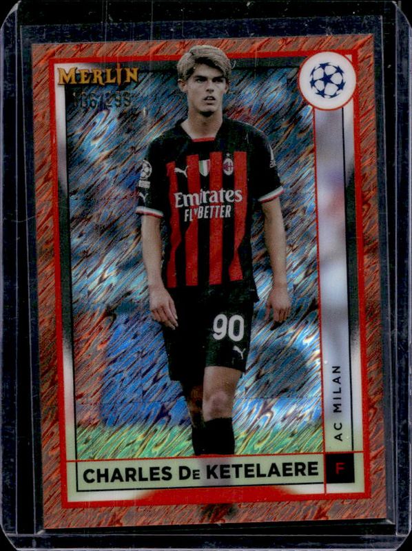2022 Topps Merlin Chrome UEFA Club Competitions #2 Rose Gold Shimmer Refractor /299
