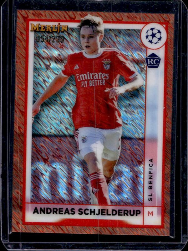 2022 Topps Merlin Chrome UEFA Club Competitions #143 Rose Gold Shimmer Refractor /299