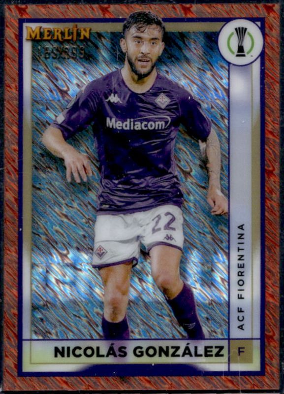 2022 Topps Merlin Chrome UEFA Club Competitions #5 Rose Gold Shimmer Refractor /299