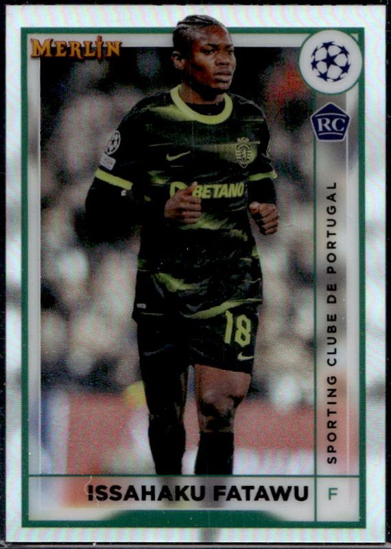 2022 Topps Merlin Chrome UEFA Club Competitions #128 Refractor