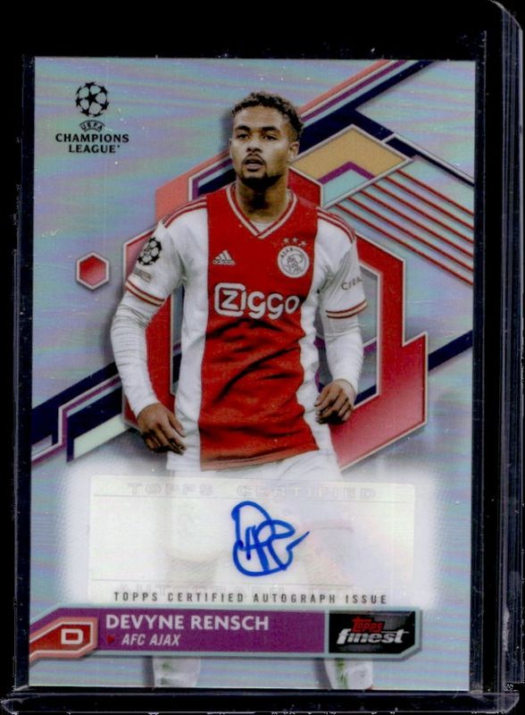 2022 Topps Finest UEFA Club Competitions #A-DR Autographs