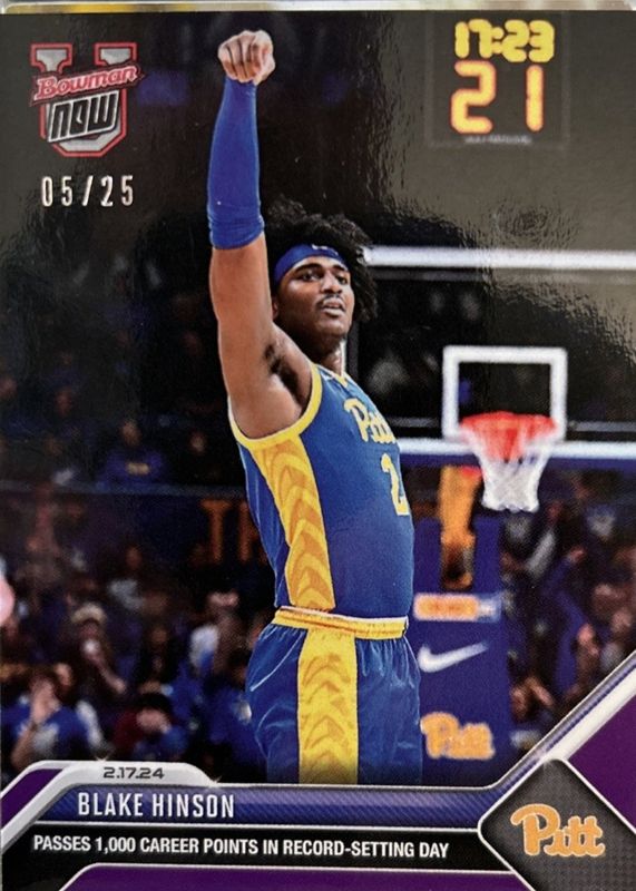 2023 Bowman U Now #51 Purple /25