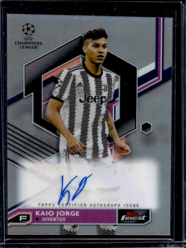 2022 Topps Finest UEFA Club Competitions #A-KJ Autographs