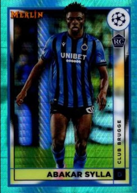 2022 Topps Merlin Chrome UEFA Club Competitions #46 Aqua Prism Refractor