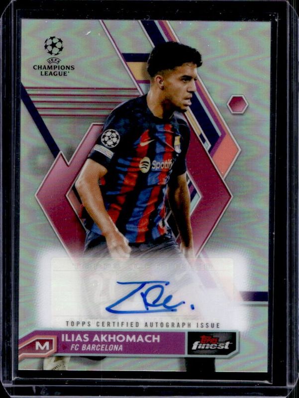 2022 Topps Finest UEFA Club Competitions #A-IA Autographs