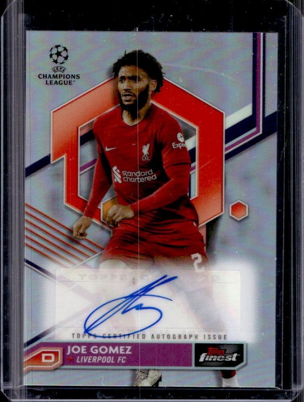 2022 Topps Finest UEFA Club Competitions #A-GO Autographs