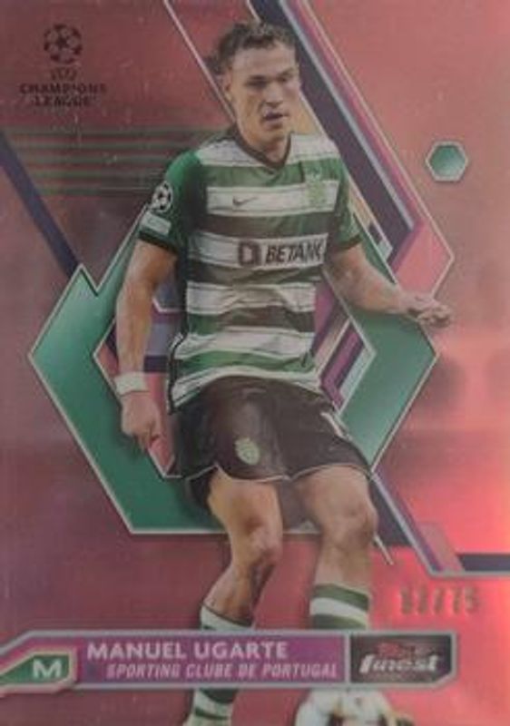 2022 Topps Finest UEFA Club Competitions #4 Rose Gold Refractor /75