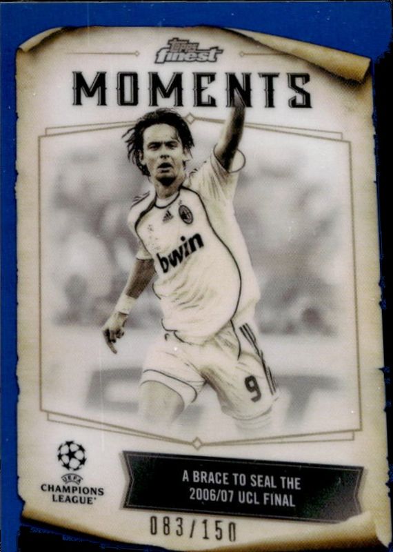 2022 Topps Finest UEFA Club Competitions #FM-1 Finest Moments - Blue Refractor /150