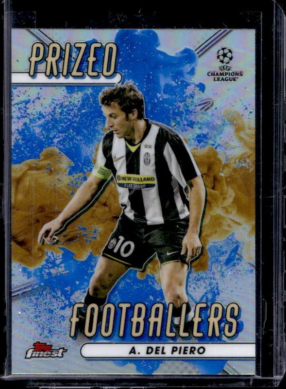 Alessandro Del Piero 2022 Topps Finest UEFA Club Competitions #PFF