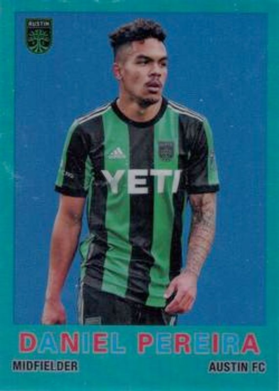 2022 Topps Chrome MLS #59T-12 1959 Topps Football - Aqua /99