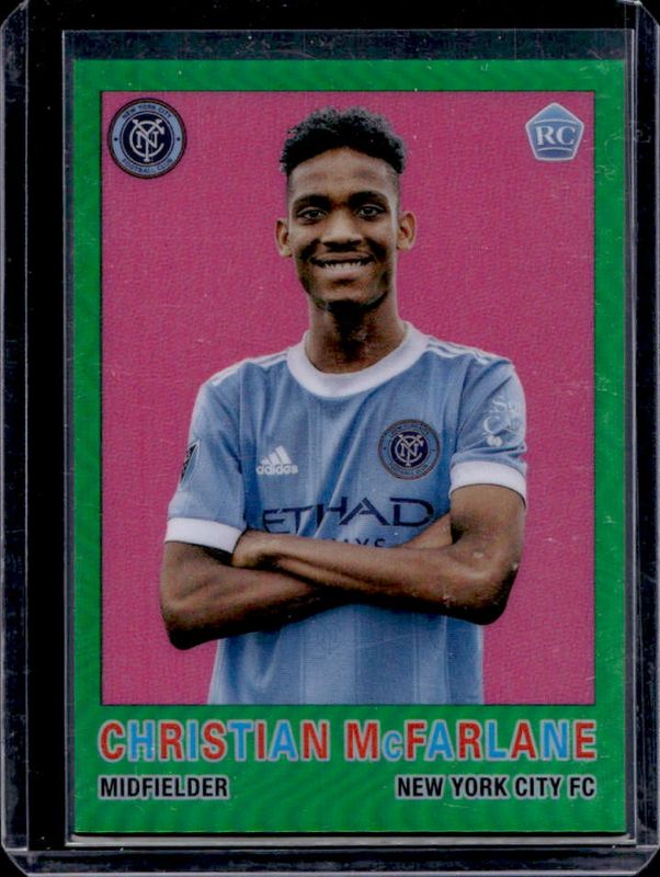 2022 Topps Chrome MLS #59T-15 1959 Topps Football - Green /75