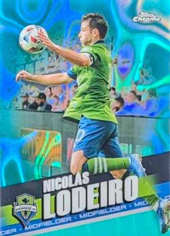 2022 Topps Chrome MLS #10 Aqua Lava /299
