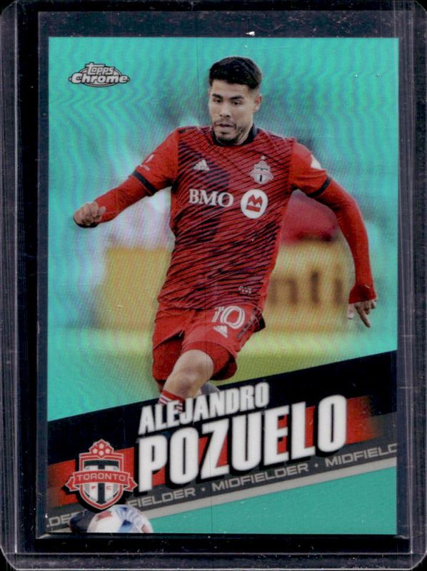 2022 Topps Chrome MLS #192 Aqua Lava /299