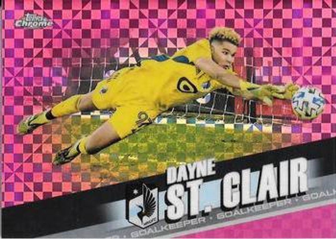 2022 Topps Chrome MLS #67 Pink X Fractor