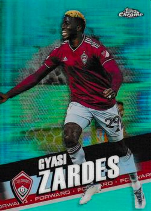 2022 Topps Chrome MLS #79 Aqua /299