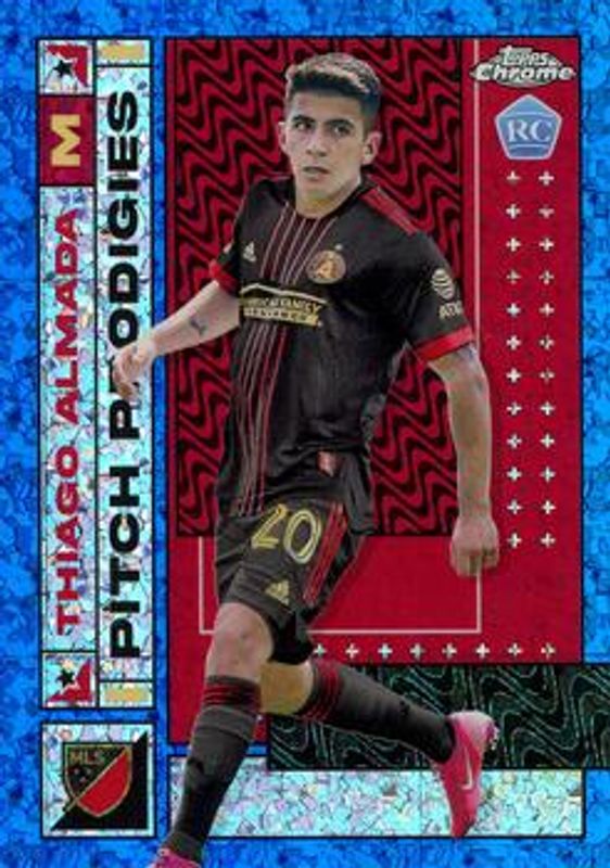 2022 Topps Chrome MLS #125 Blue Mini Diamond /199