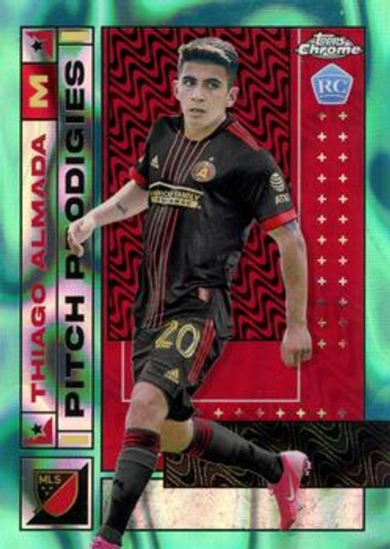 2022 Topps Chrome MLS #125 Aqua Lava /299
