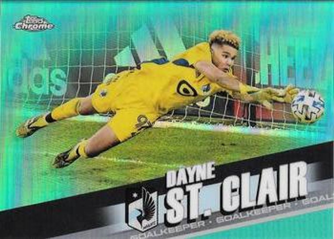 2022 Topps Chrome MLS #67 Aqua /299