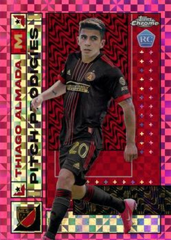 2022 Topps Chrome MLS #125 Pink X Fractor