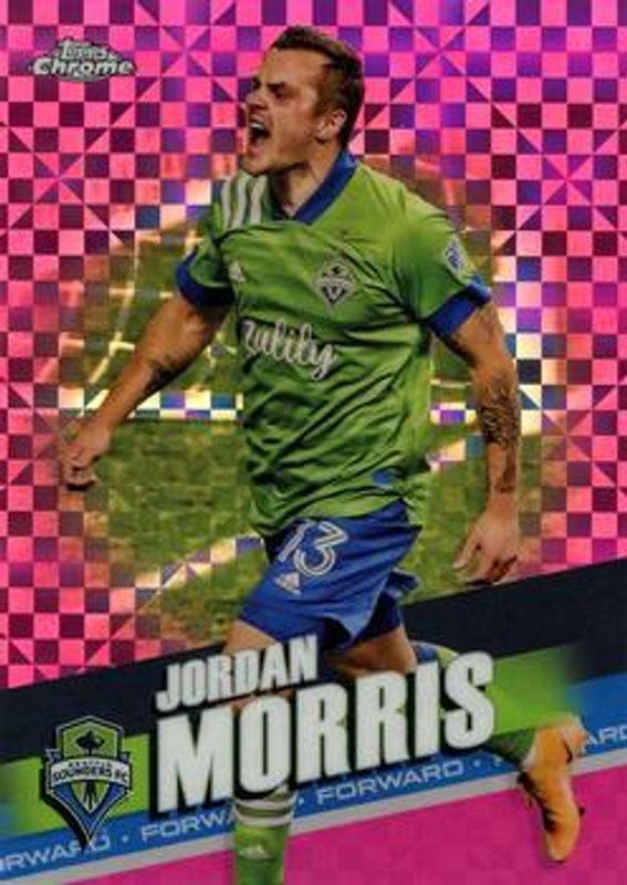 2022 Topps Chrome MLS #104 Pink X Fractor