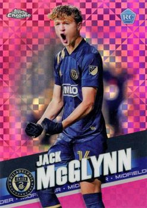 2022 Topps Chrome MLS #35 Pink X Fractor