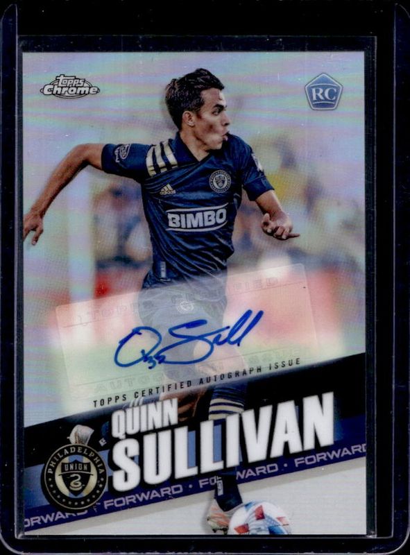 2022 Topps Chrome MLS #186 Set Autographs - Refractor