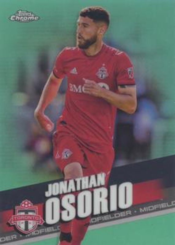 2022 Topps Chrome MLS #181 Aqua /299