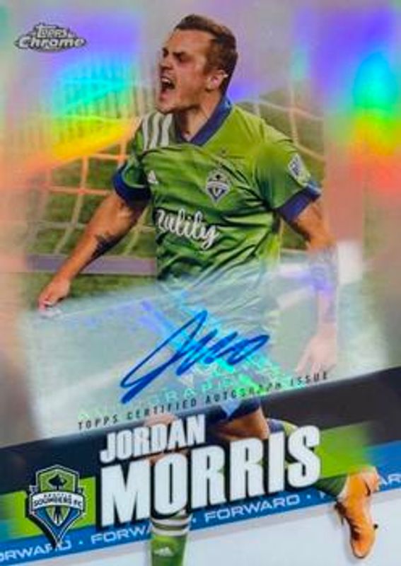 2022 Topps Chrome MLS #104 Set Autographs - Refractor