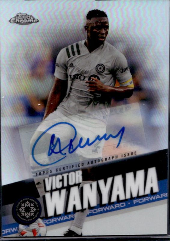2022 Topps Chrome MLS #113 Set Autographs - Refractor
