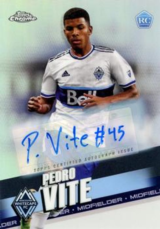 2022 Topps Chrome MLS #106 Set Autographs - Refractor