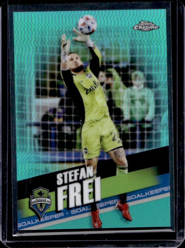 2022 Topps Chrome MLS #140 Aqua /299