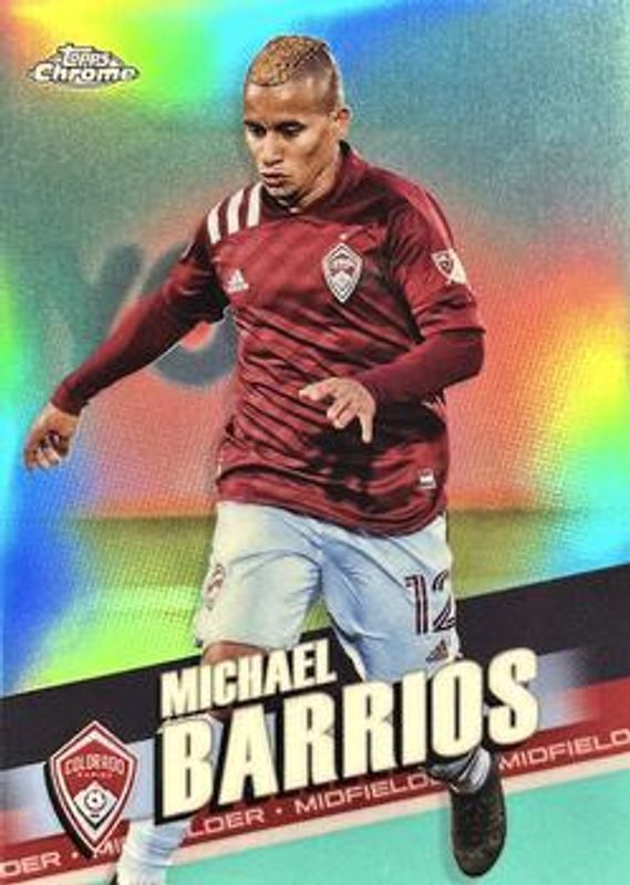 2022 Topps Chrome MLS #148 Aqua /299