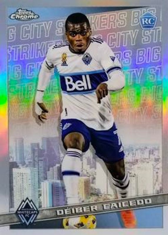 2022 Topps Chrome MLS #BCS-7 Big City Strikers