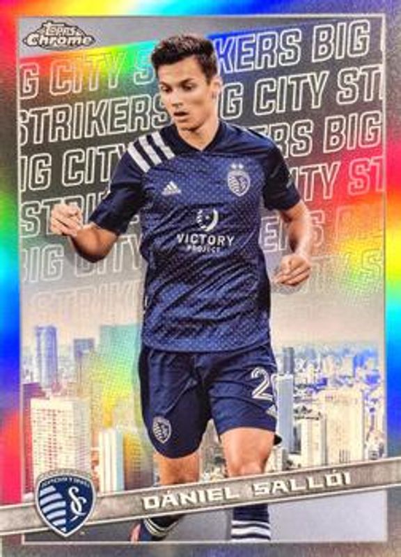 2022 Topps Chrome MLS #BCS-10 Big City Strikers