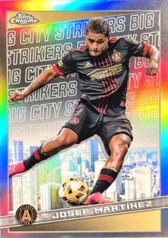 2022 Topps Chrome MLS #BCS-1 Big City Strikers