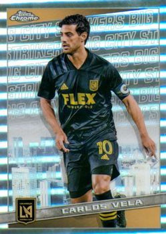 2022 Topps Chrome MLS #BCS-3 Big City Strikers