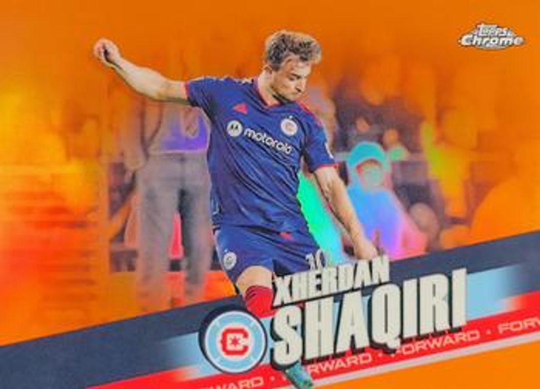 2022 Topps Chrome MLS #23 Orange /25