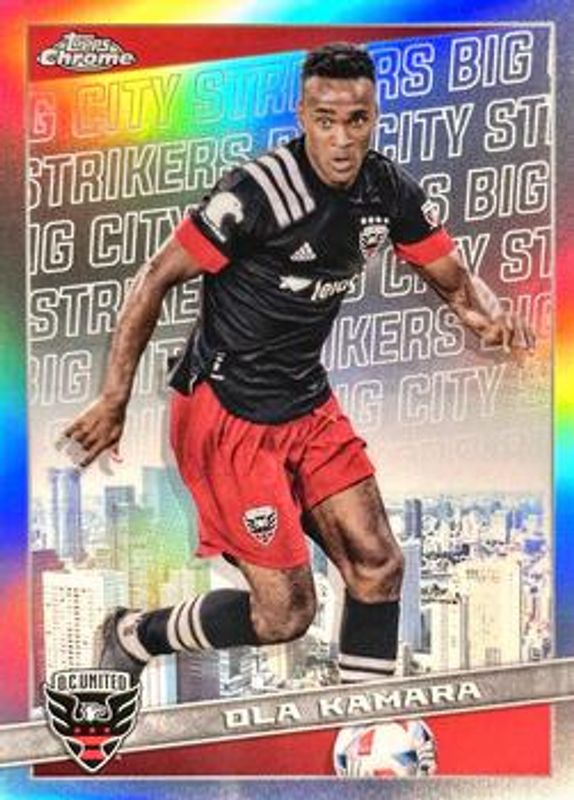 2022 Topps Chrome MLS #BCS-9 Big City Strikers