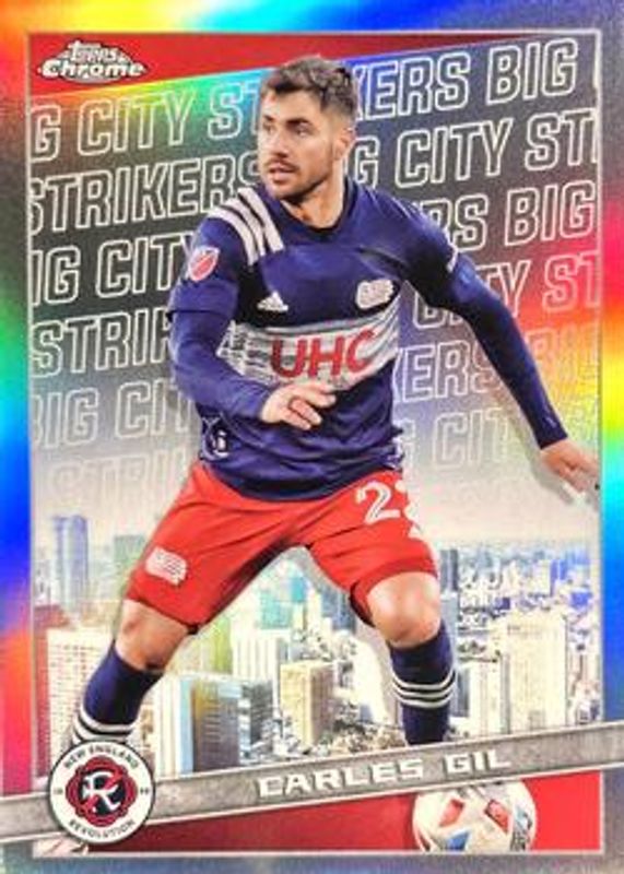 2022 Topps Chrome MLS #BCS-8 Big City Strikers