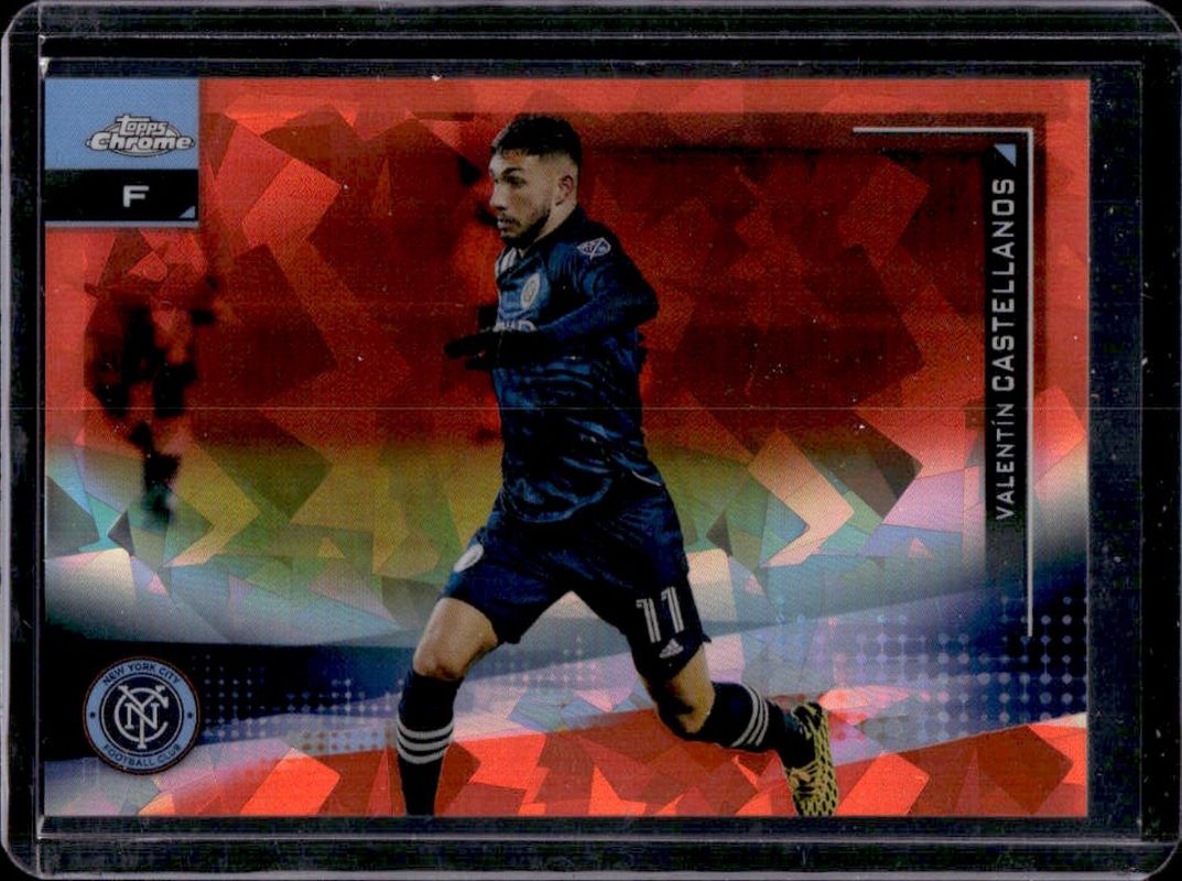 2022 Topps Chrome MLS #119 Orange /25