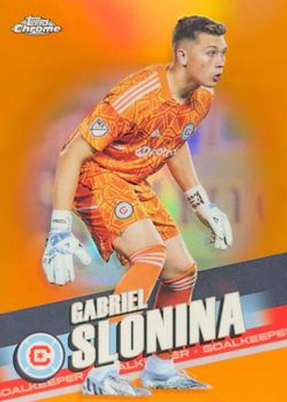 2022 Topps Chrome MLS #132 Orange /25