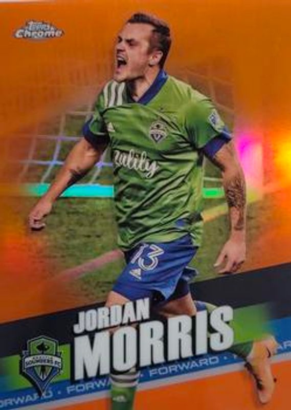 2022 Topps Chrome MLS #104 Orange /25
