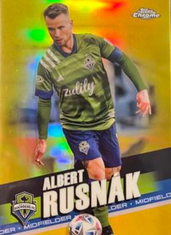 2022 Topps Chrome MLS #48 Gold /50