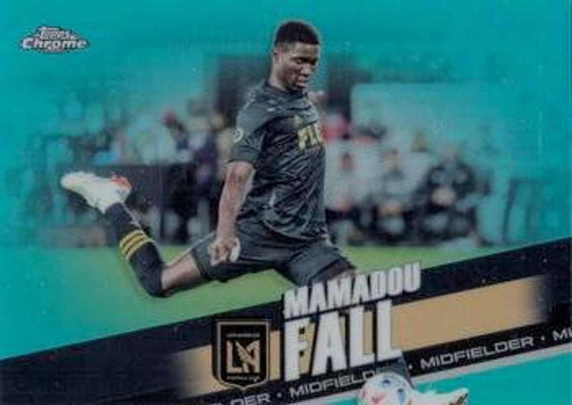 2022 Topps Chrome MLS #163 Aqua /299