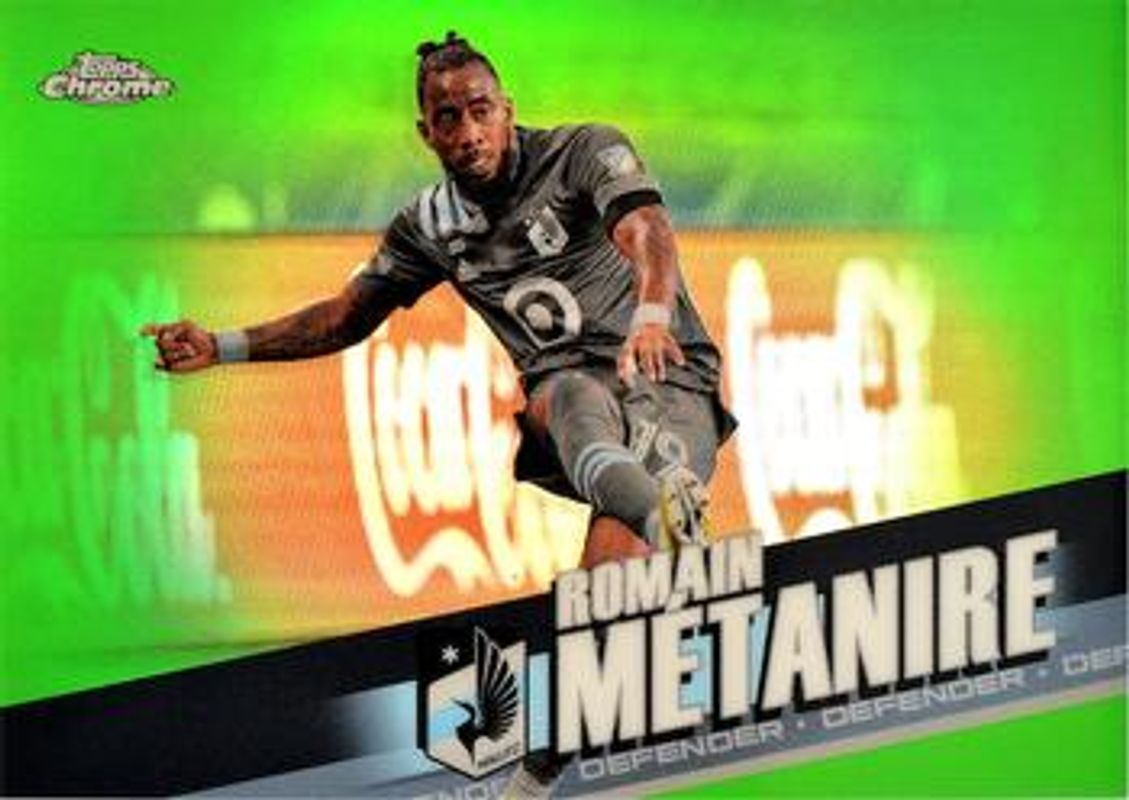 2022 Topps Chrome MLS #42 Neon Green /99