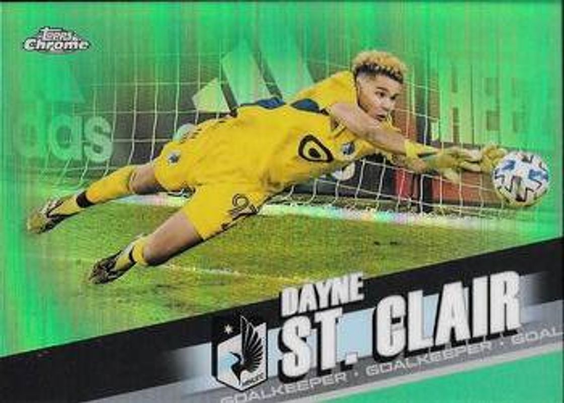 2022 Topps Chrome MLS #67 Neon Green /99