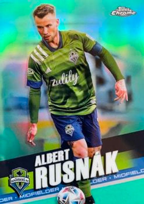 2022 Topps Chrome MLS #48 Aqua Lava /299