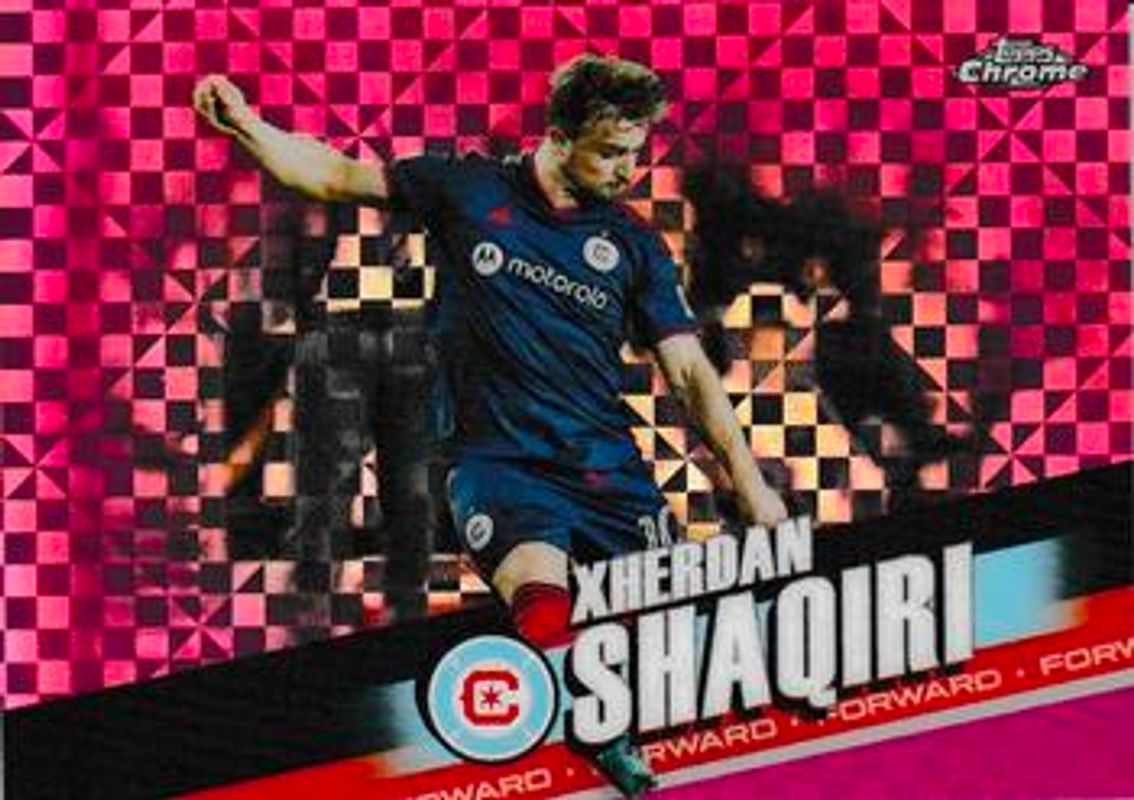 2022 Topps Chrome MLS #23 Pink X Fractor