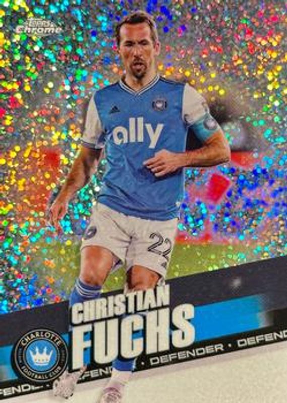 2022 Topps Chrome MLS #135 Speckle